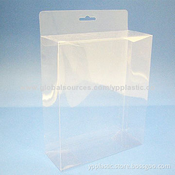 Clear plastic packaging box, customized sizes and prints welcomed, PP/PET/PETG/PVC box manufacturer